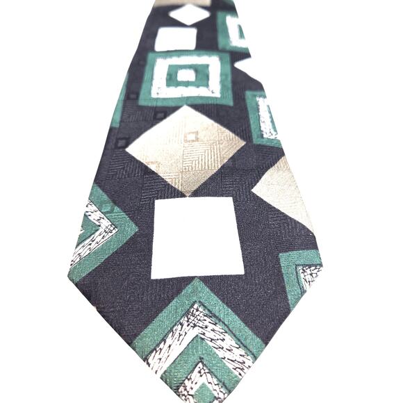 Cericano 100% Silk Luxury Fashion Tie 3 1/2 wide 58 long - Picture 1 of 3